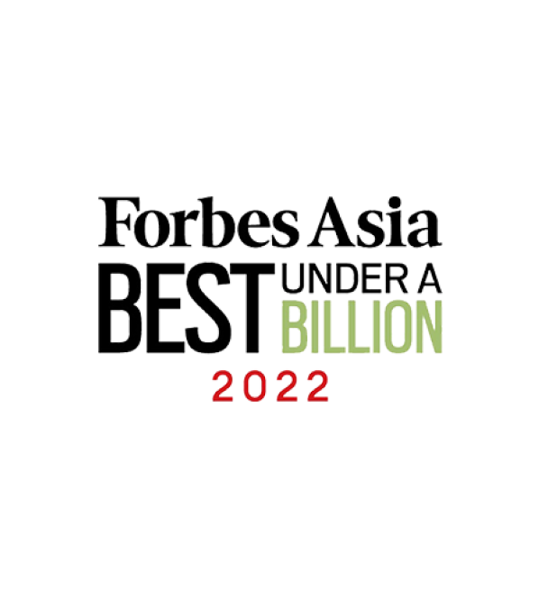 2 Years in a row. Mega was included in the Forbes ® Best under a Billion